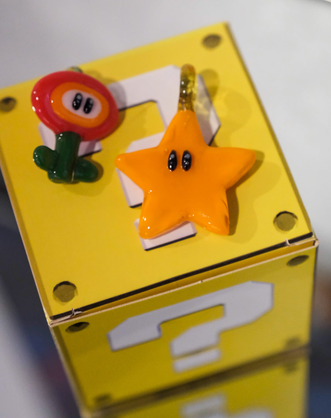 Hoobsglass Super Mario Power Up Pendant