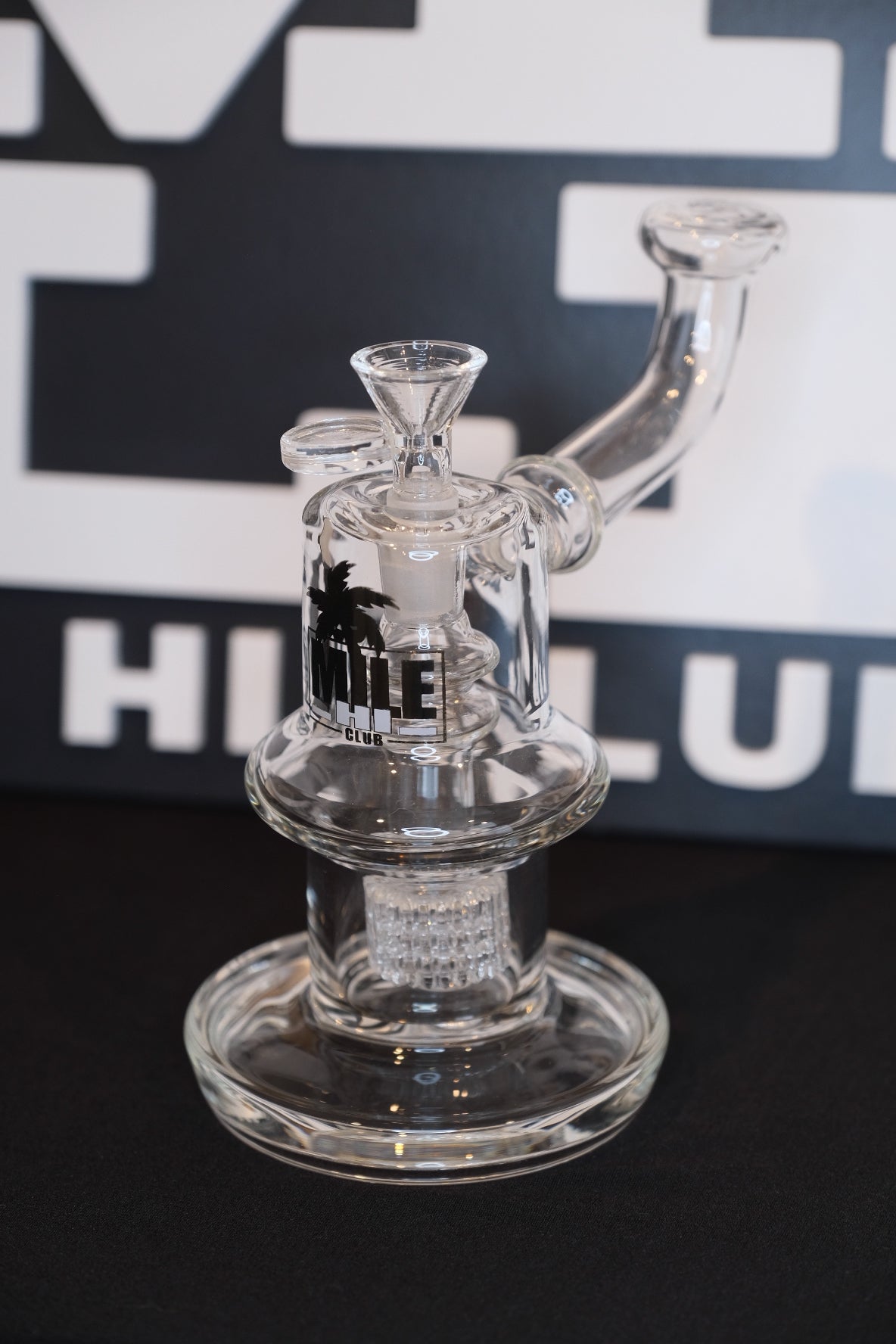 MILE HI CLUB Bent Neck Showerhead