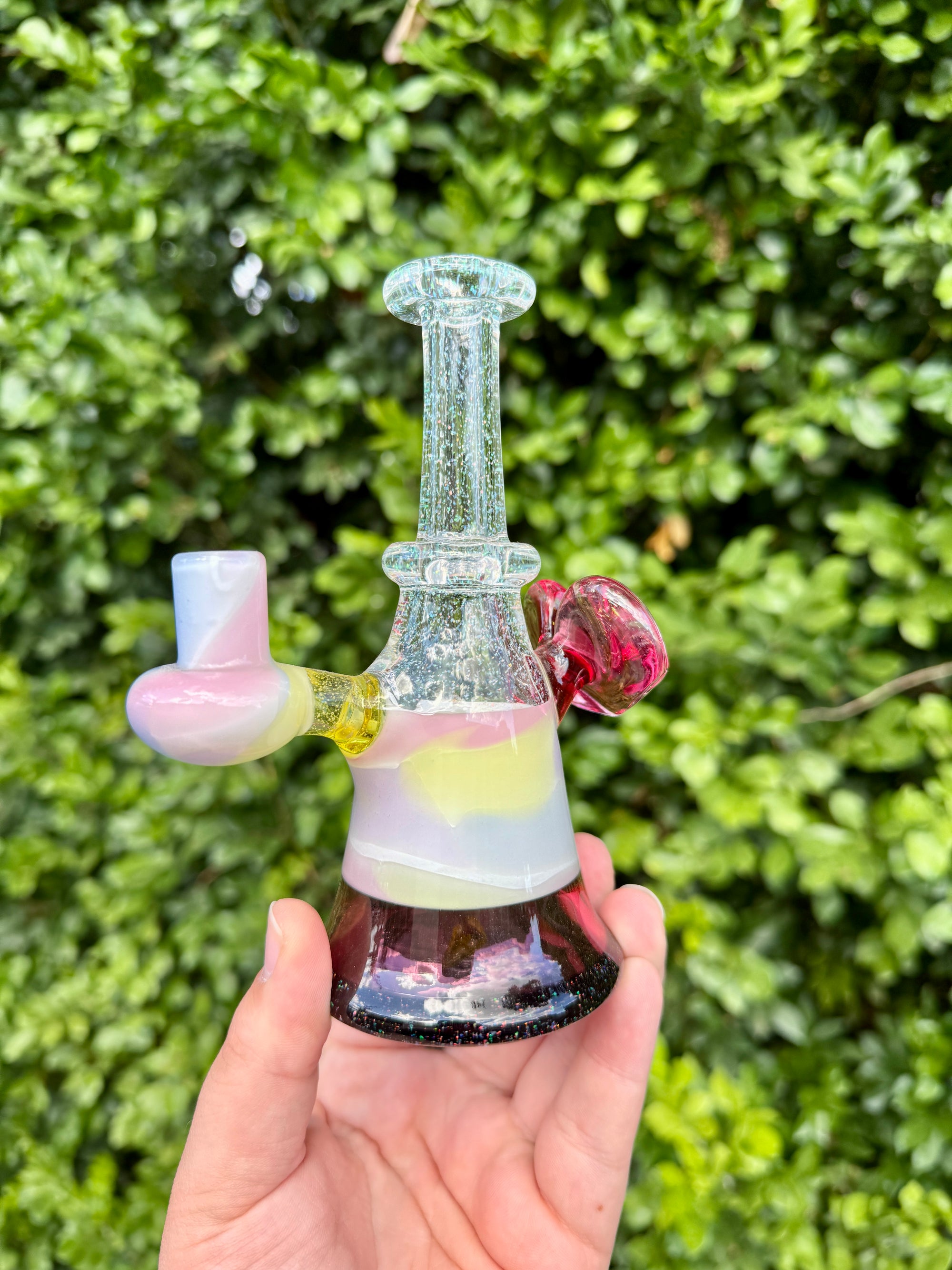 Bambi Crystal with Galaxy Crushed Opal Rig