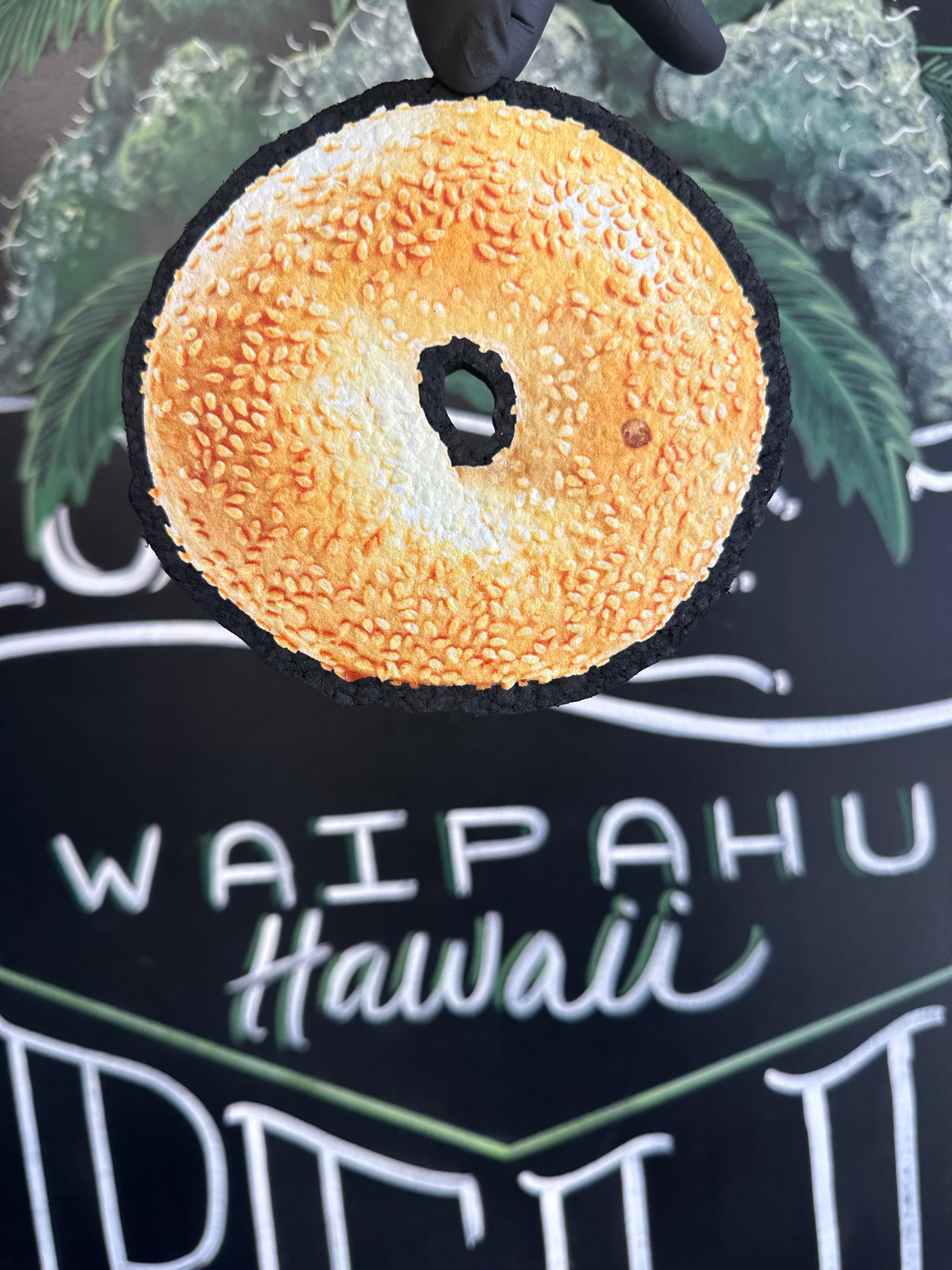 Sesame Sloth Bagel Mood Mat