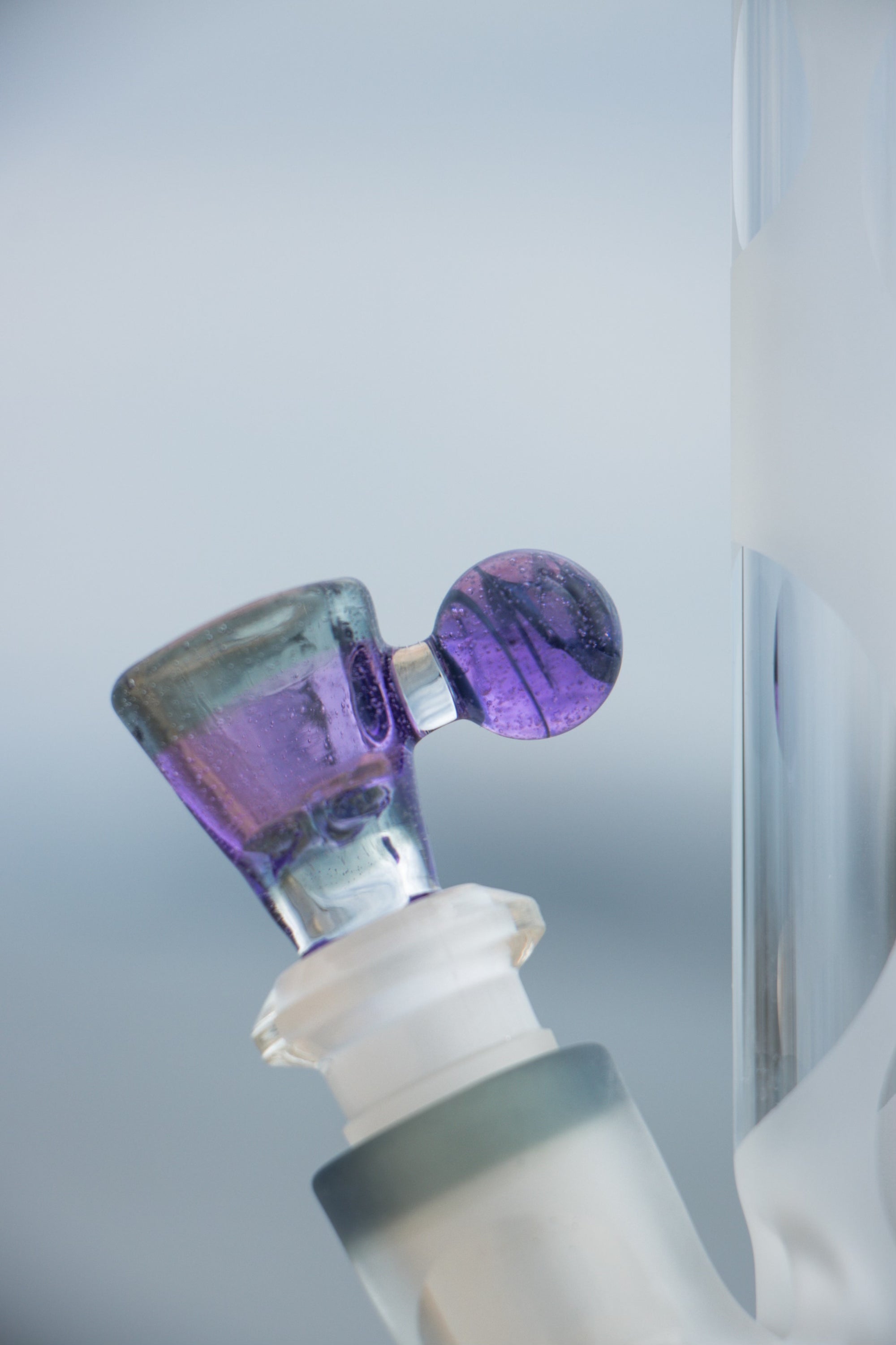 Oddball Purple Worked Tube 26mm