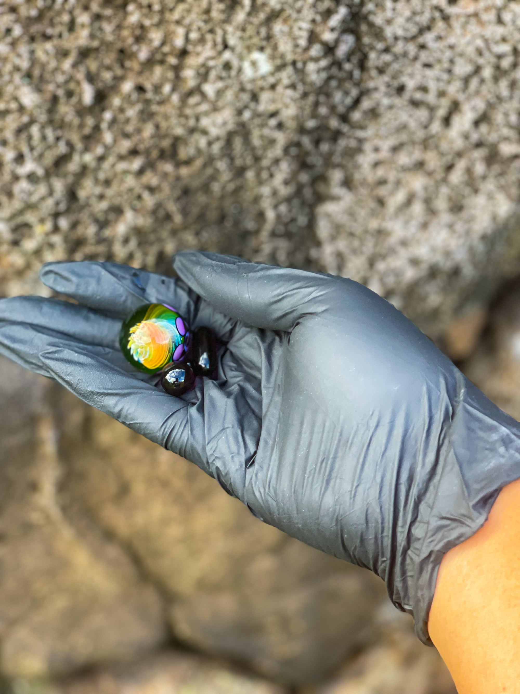 Night Wlf Golden Amethyst Slurper Set