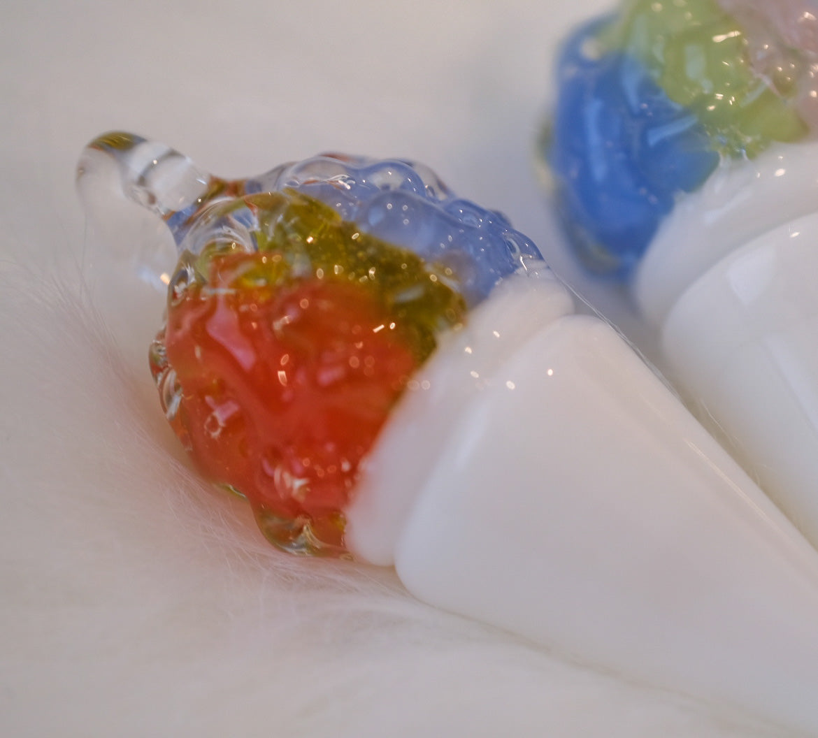 Sweet Shop Glass Shave Ice Pendant