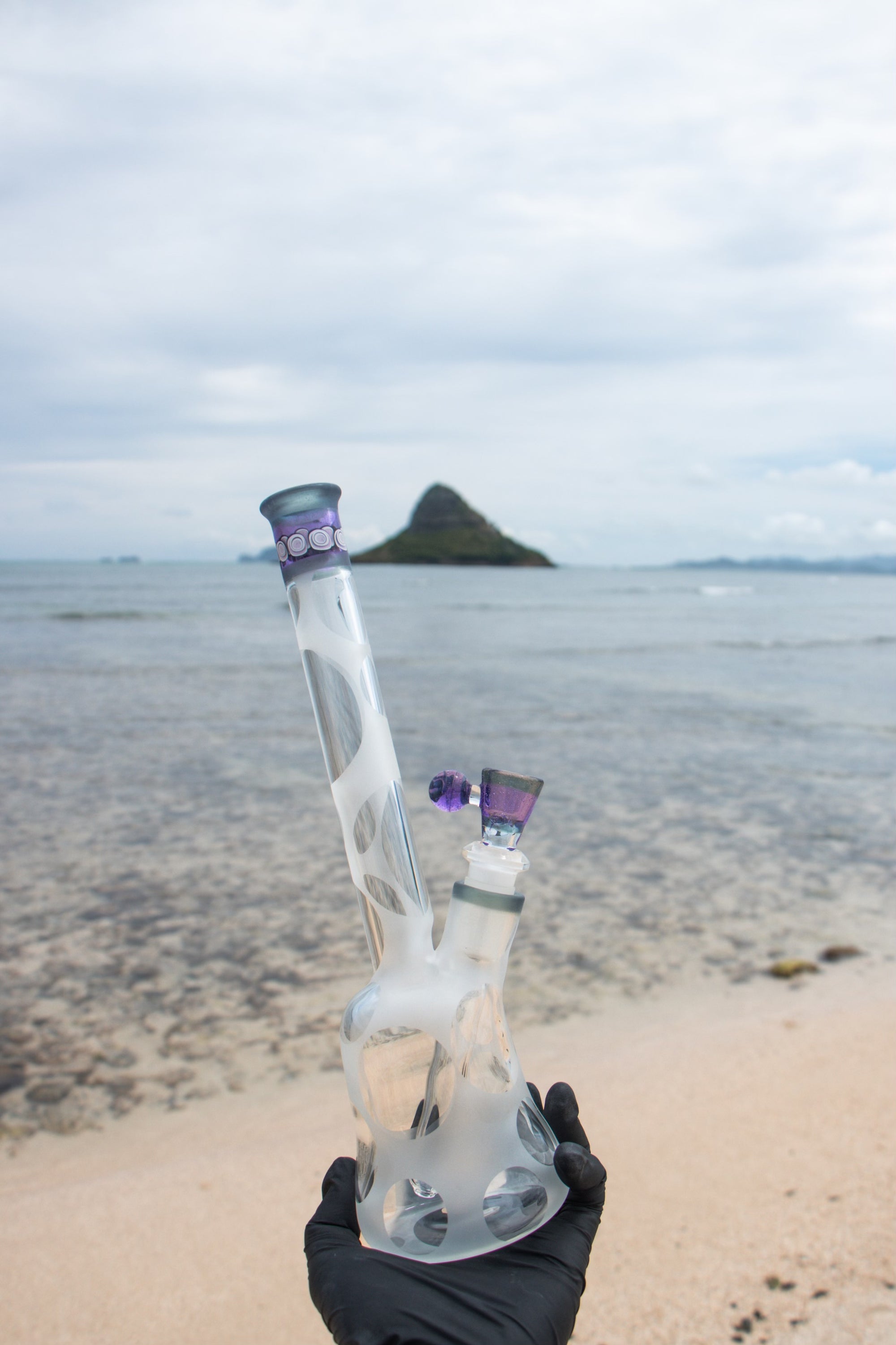 Oddball Purple Worked Tube 26mm