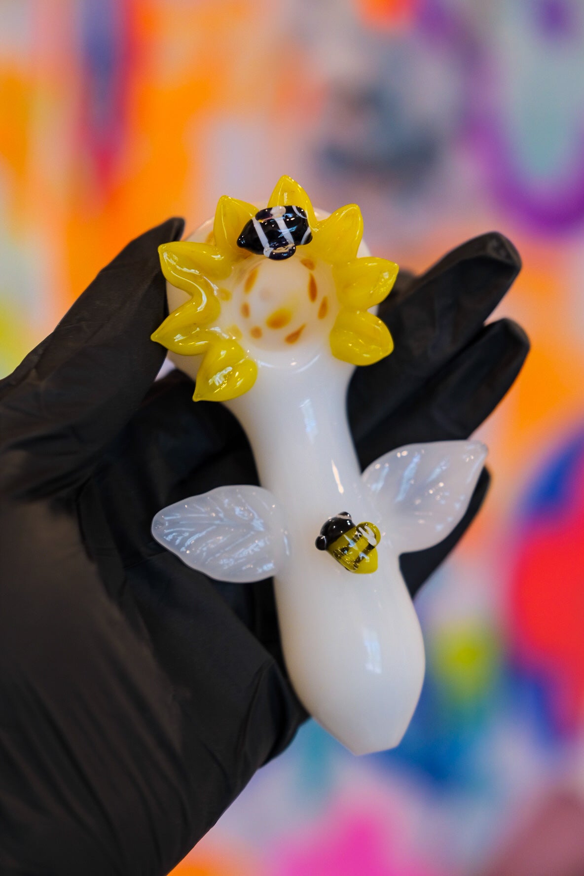 Flower & Bee Handpipe