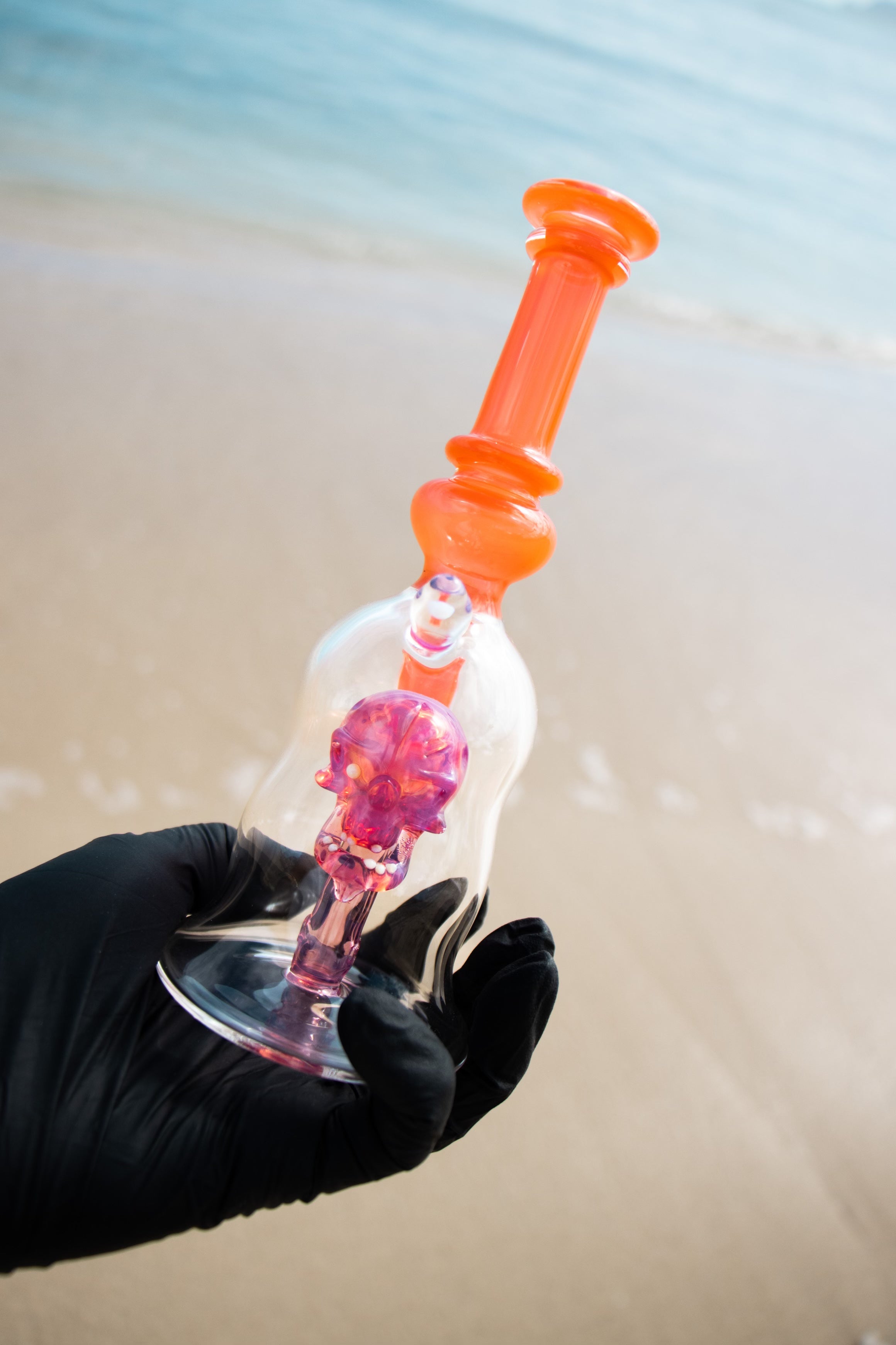 Ras Pink Skull Rig – Pipeline Smoke Shop Hawaii