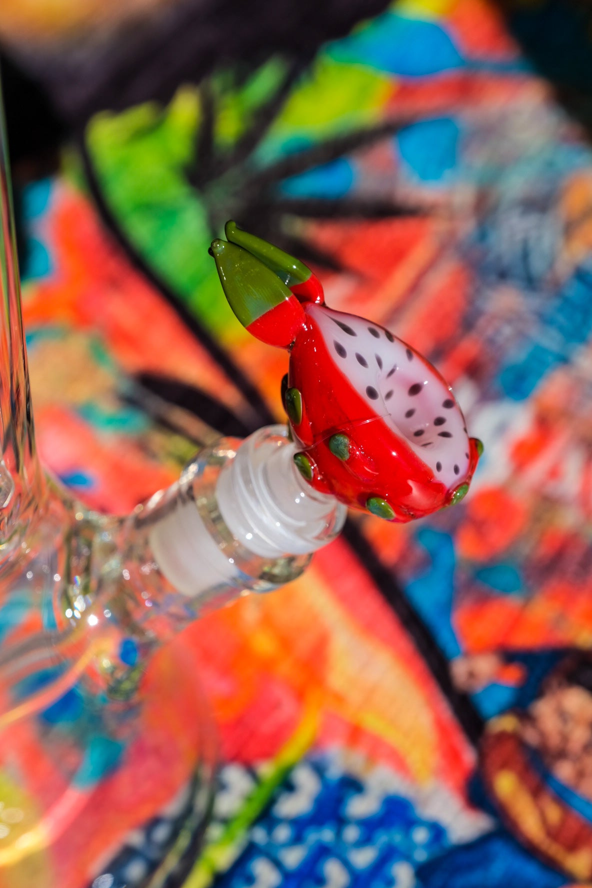 Empire Glass Dragon Fruit Bowl Pipeline Smoke Shop Hawaii