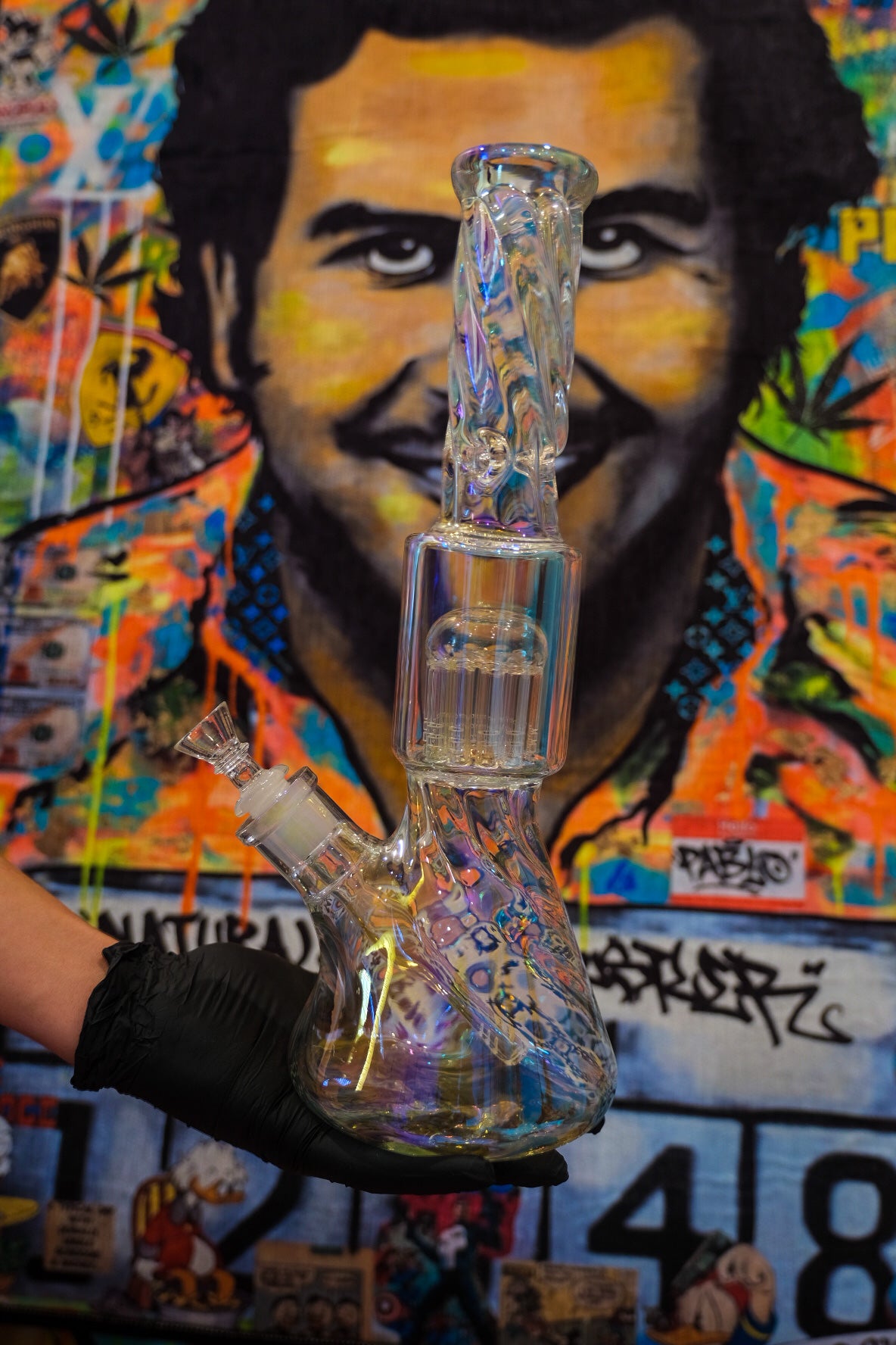 Twisted Aura Tree Beaker