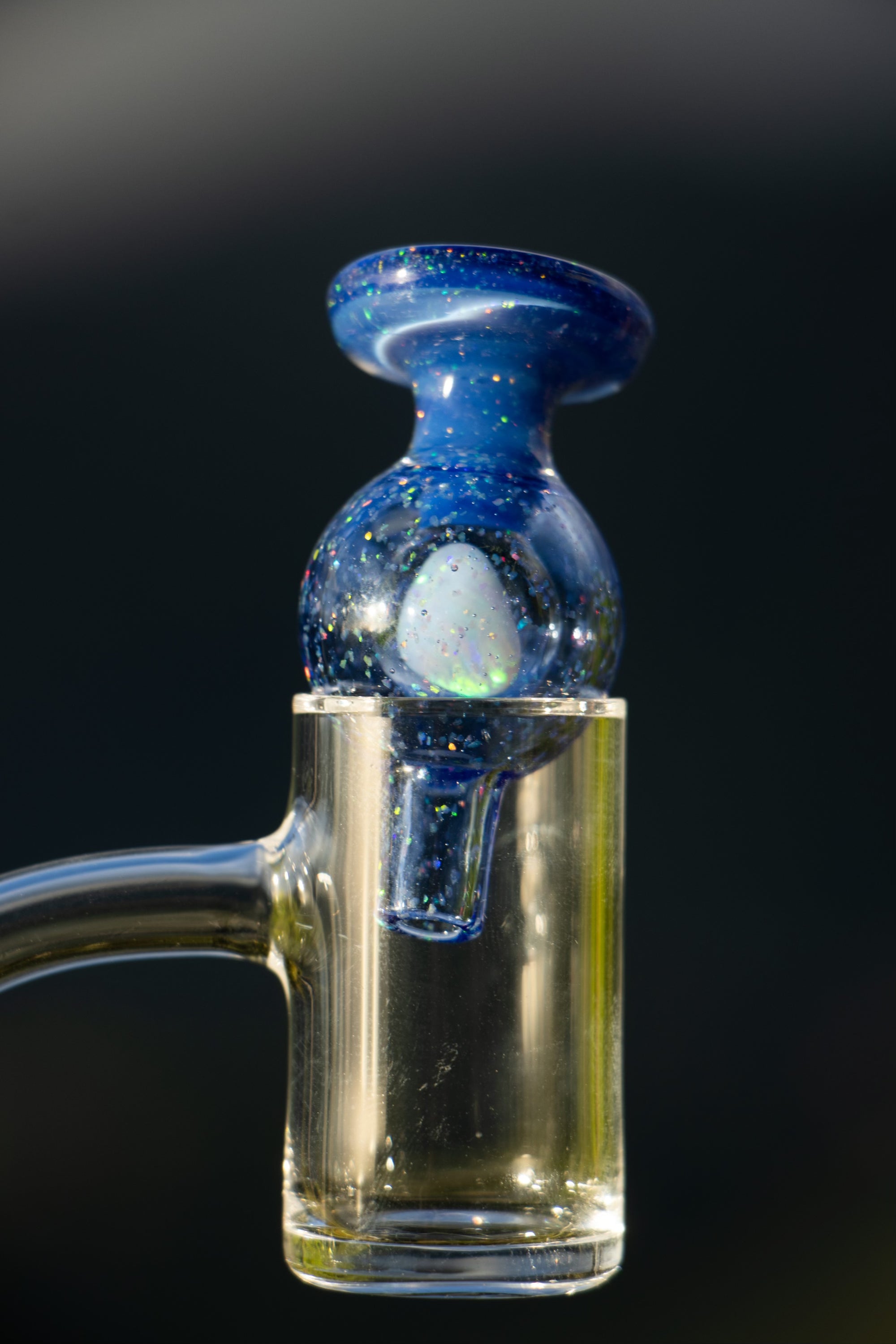 Soup Glass Crushed Opal Carb Cap