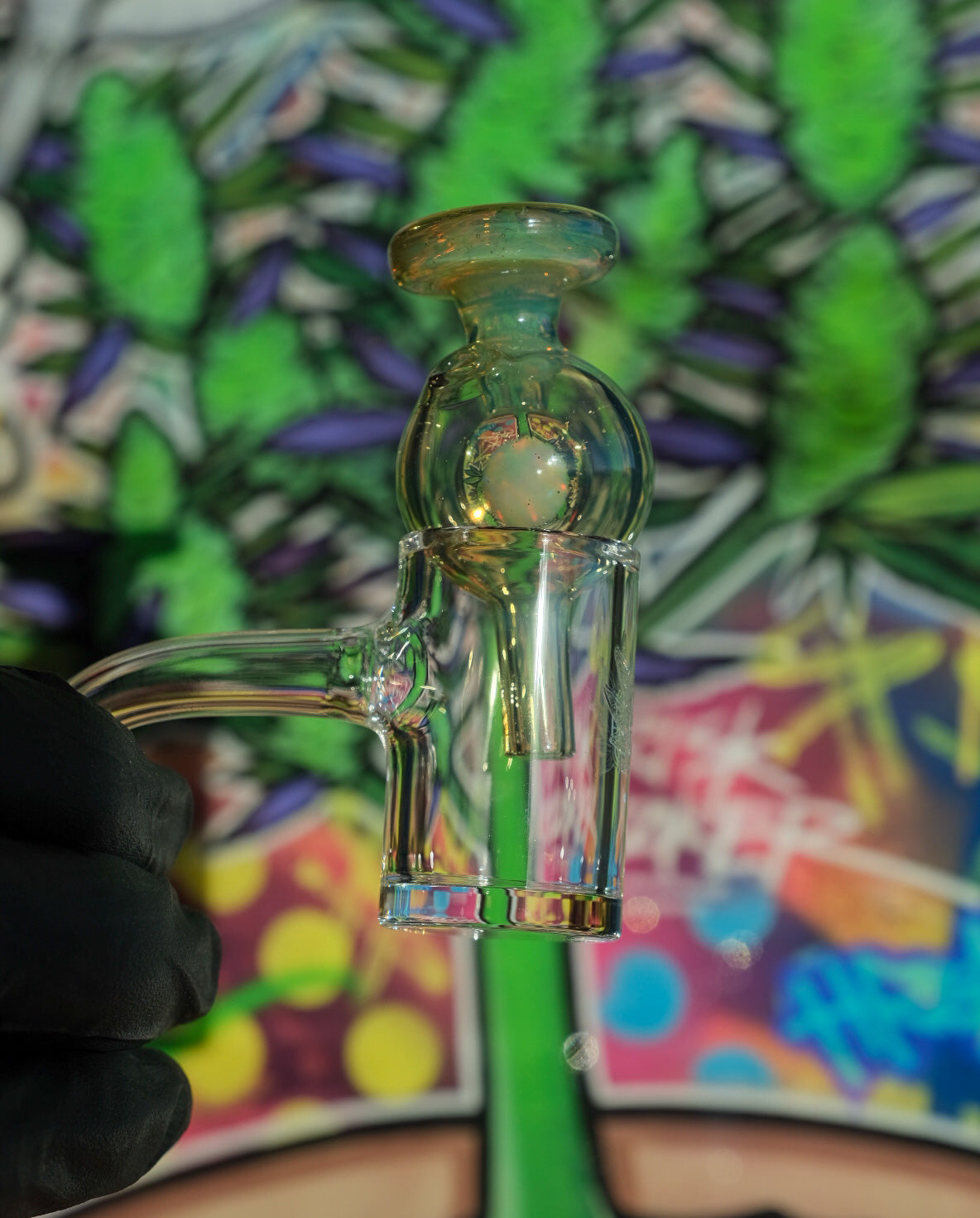 Usacha Ras Glass Soup Glass XL UV Carb Cap – Pipeline Smoke Shop Hawaii