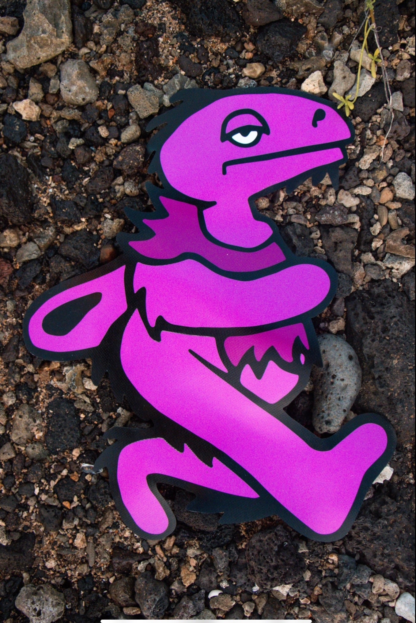 Elbo Purple Dancing Dino Silicone Mat