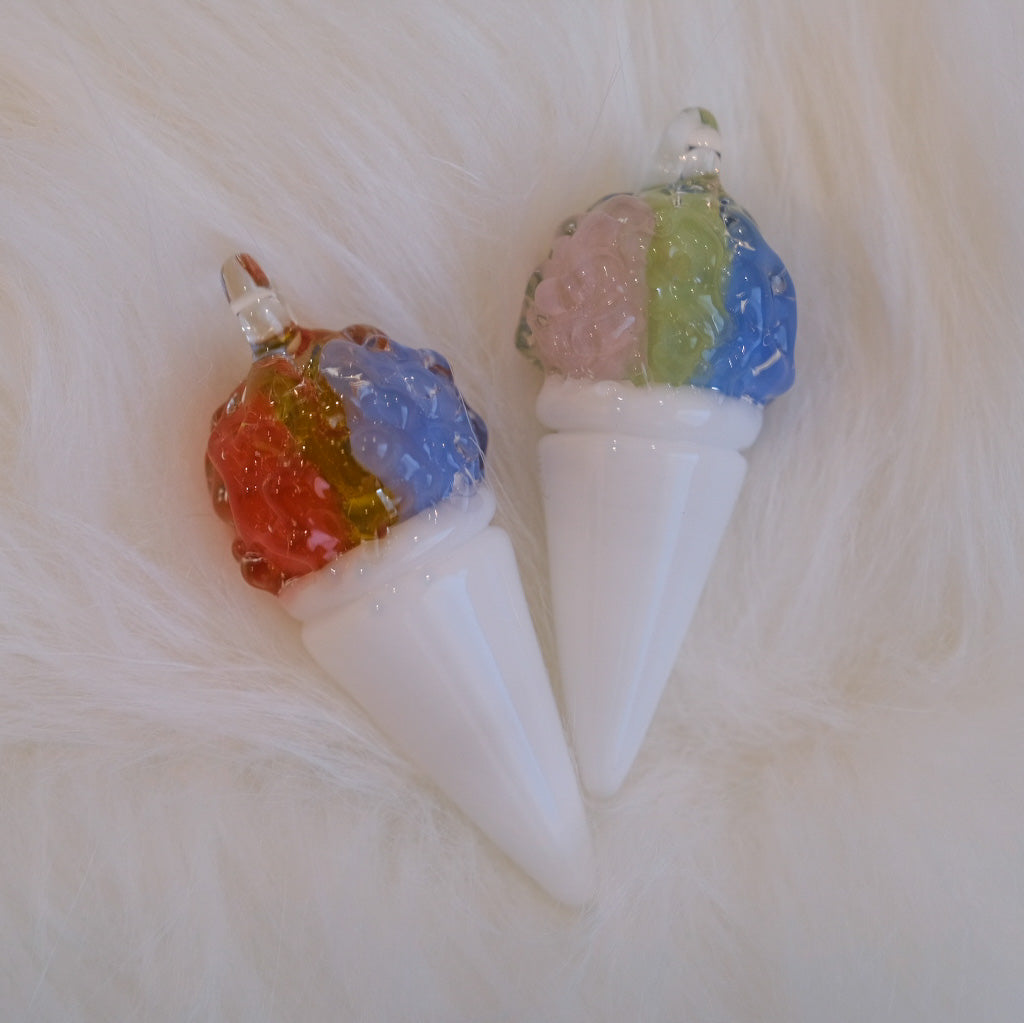 Sweet Shop Glass Shave Ice Pendant