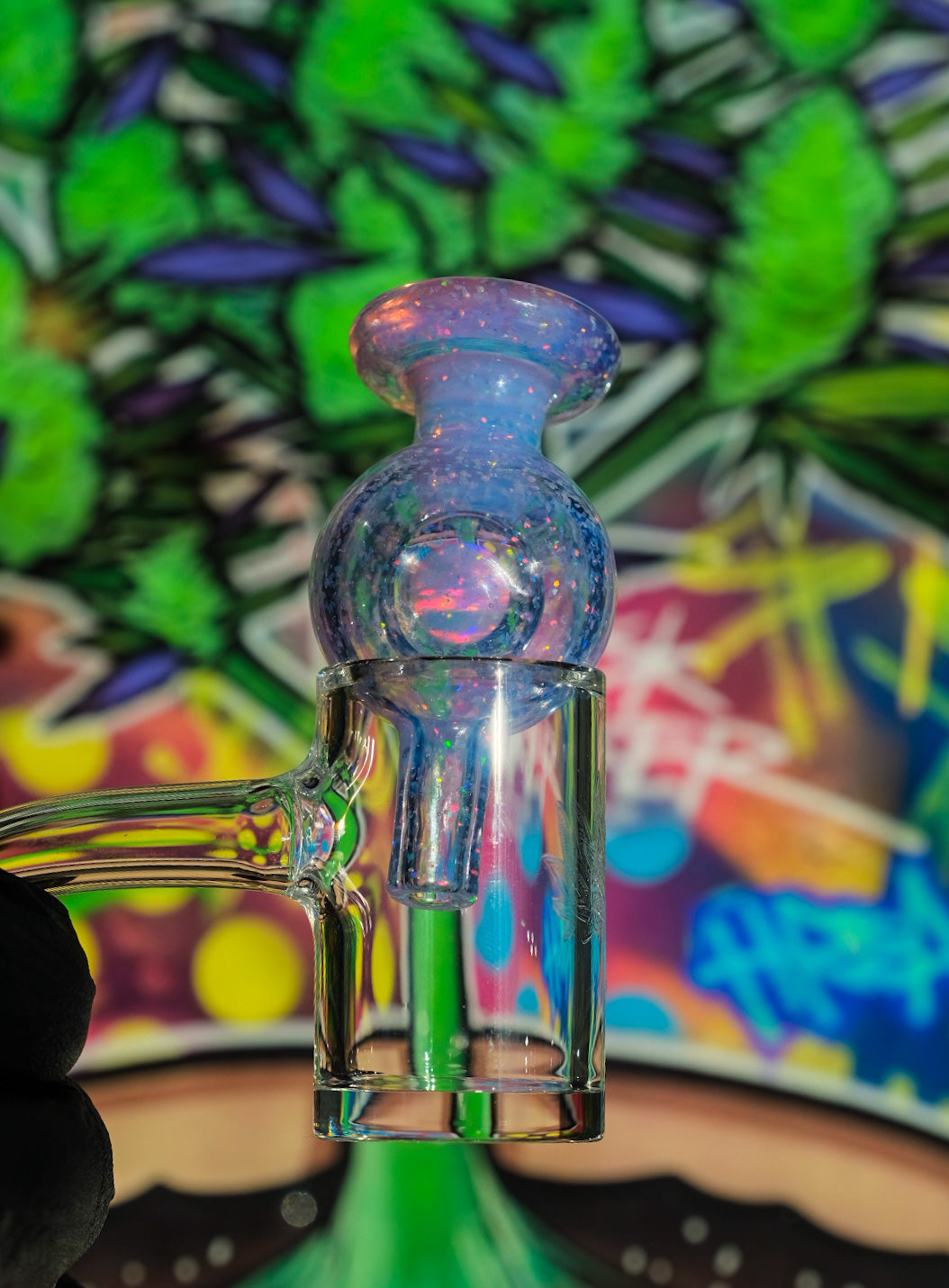 Soup Glass Crushed Opal Lucid Carb Cap