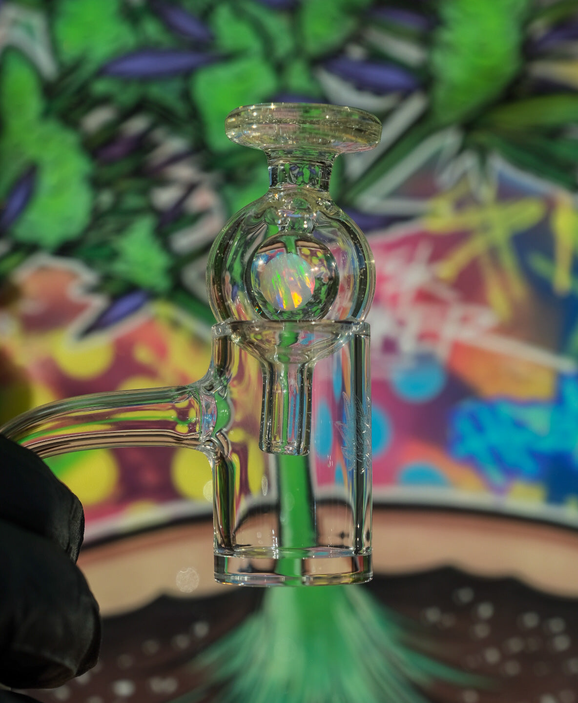 Usacha Ras Glass Soup Glass UV Carb Cap – Pipeline Smoke Shop Hawaii