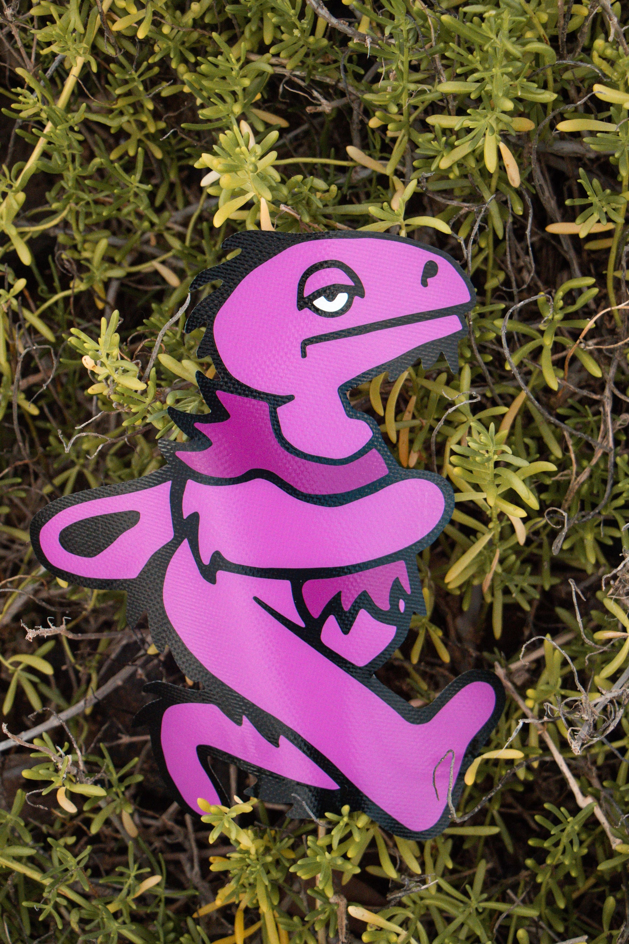 Elbo Purple Dancing Dino Silicone Mat
