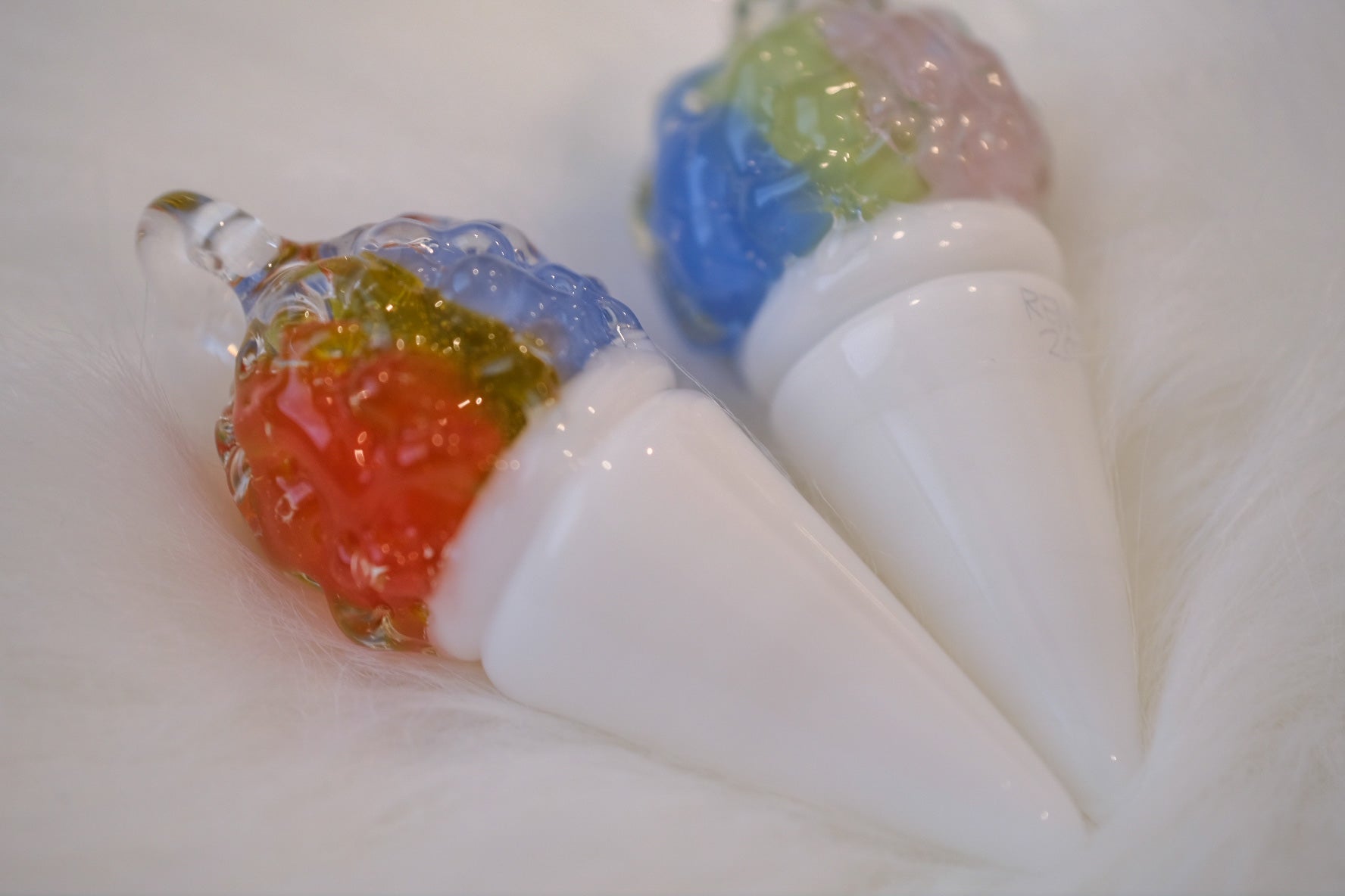 Sweet Shop Glass Shave Ice Pendant