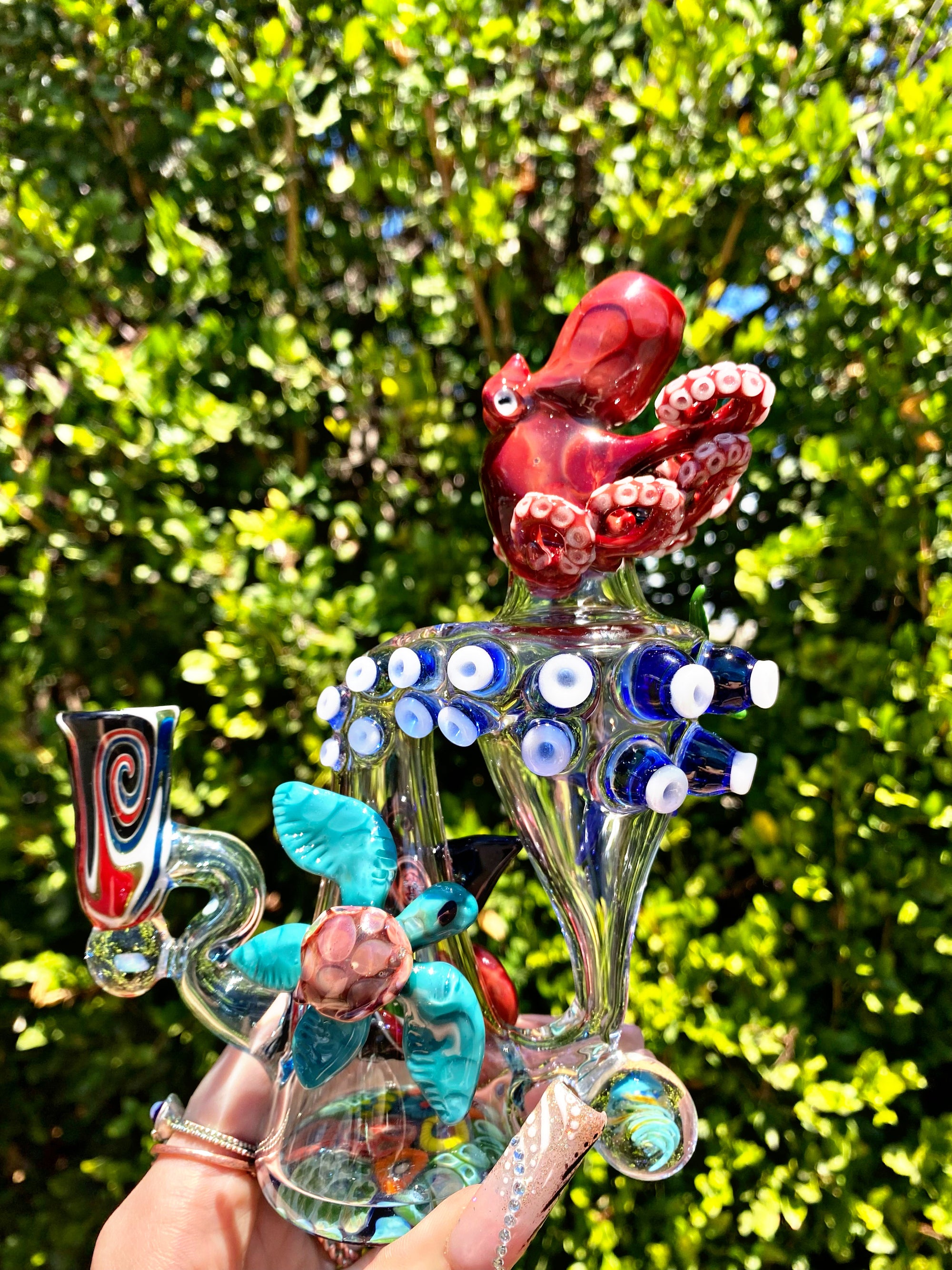 Johnny Landini Red & Blue Recycler