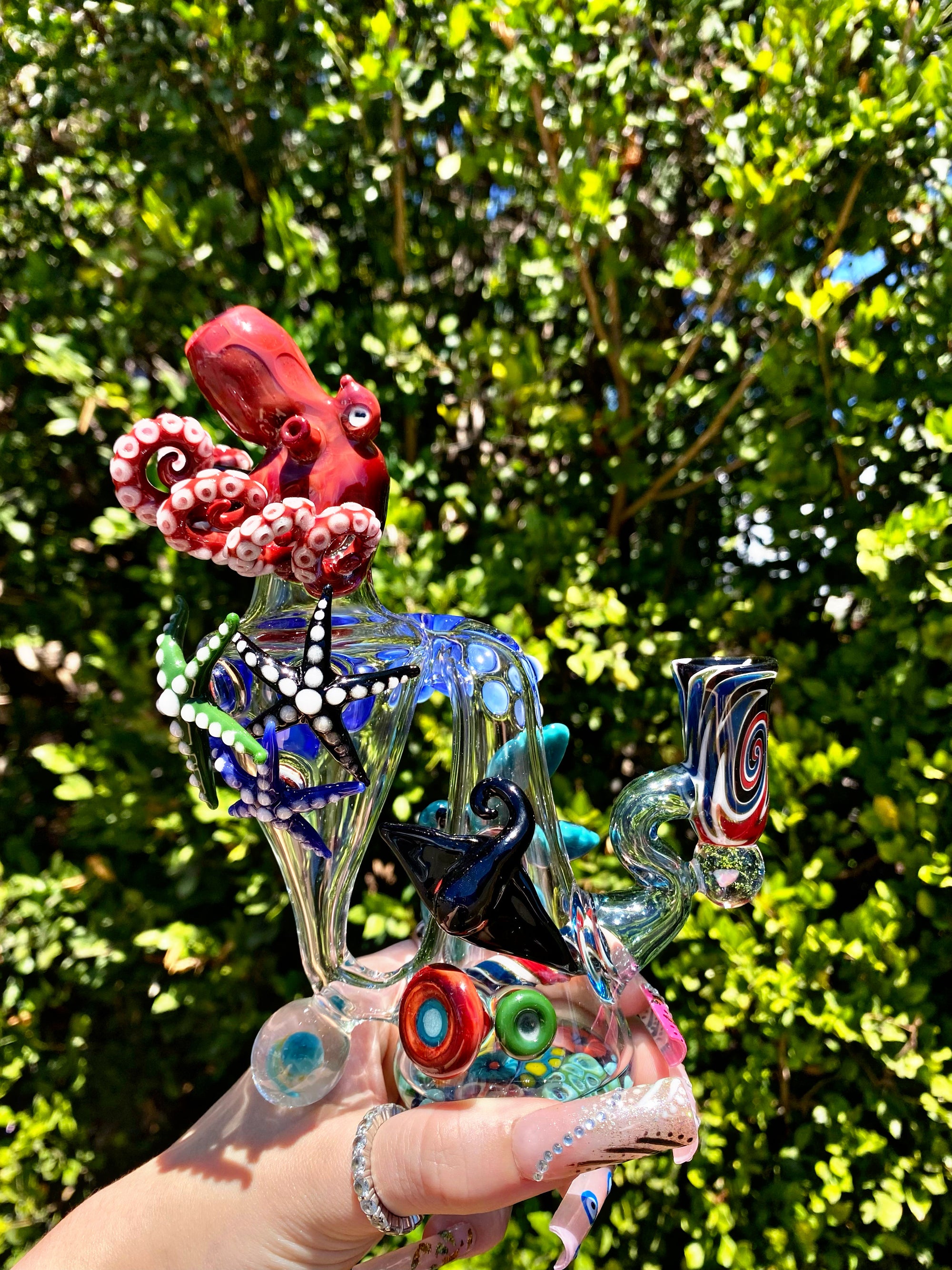 Johnny Landini Red & Blue Recycler